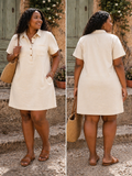 Robe Salomé beige