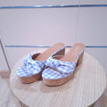 COMPENSEE A CARREAUX BLEU