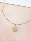 Collier tournesol