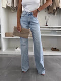 Jean pied large