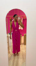 ROBE PALMIRE FUSHIA